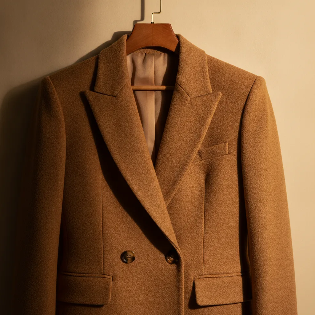 Camel blazer essential